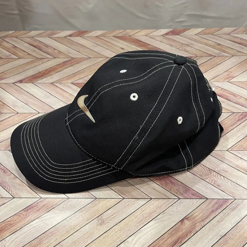 Nike Golf Logo Black Adjustable Baseball Hat
